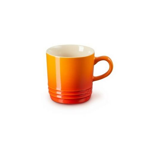 Le Creuset aardewerken espressokopje - 0.07 liter - oranjerood