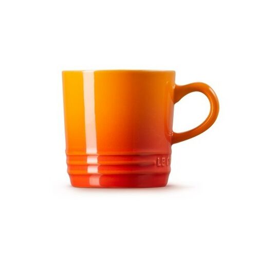 Le Creuset aardewerken koffiebeker - 0.20 liter - oranjerood
