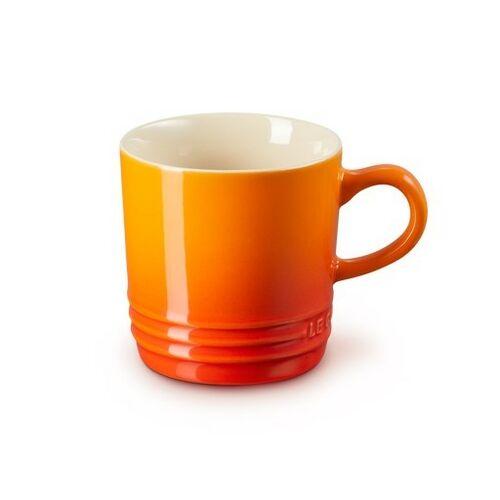 Le Creuset aardewerken koffiebeker - 0.20 liter - oranjerood