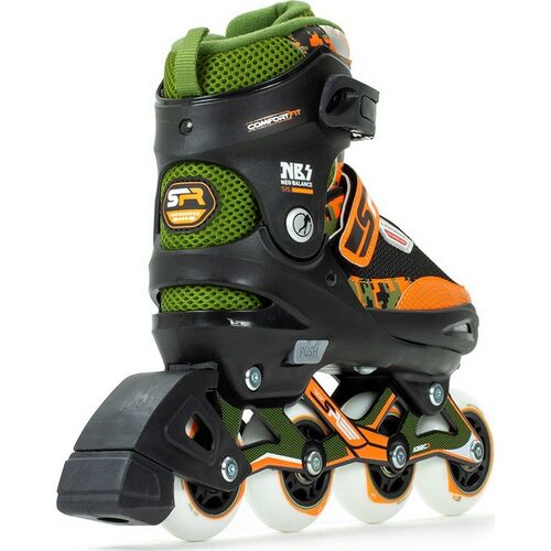 Inline skate SFR Pixel - groen / oranje