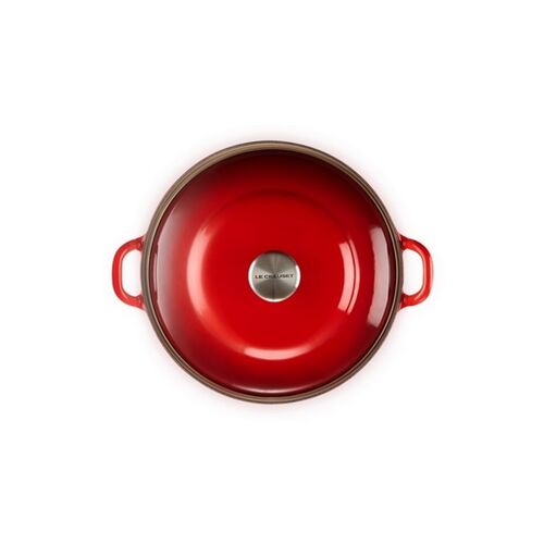 Le Creuset gietijzeren Faitout - 28 cm / 4.9 liter - kersenrood