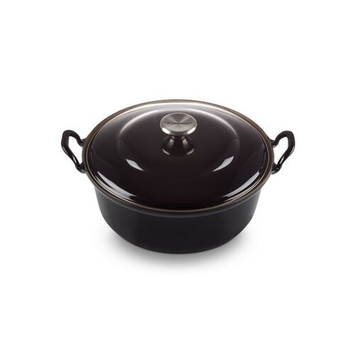 Le Creuset gietijzeren Faitout / 32 cm - 7.8 liter - ebbenzwart
