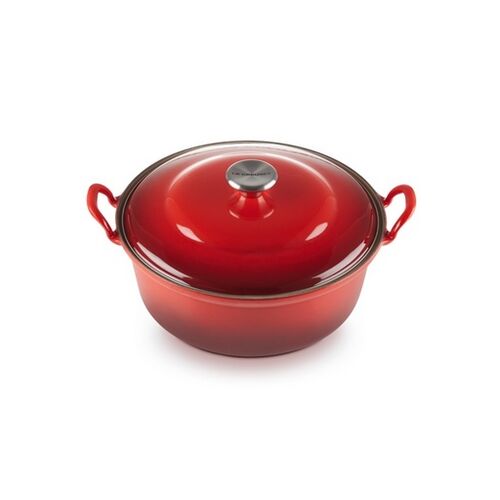 Le Creuset gietijzeren Faitout - 32 cm / 7.8 liter - kersenrood