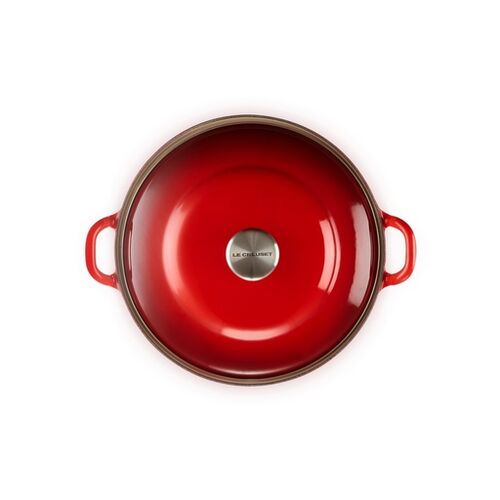 Le Creuset gietijzeren Faitout - 32 cm / 7.8 liter - kersenrood