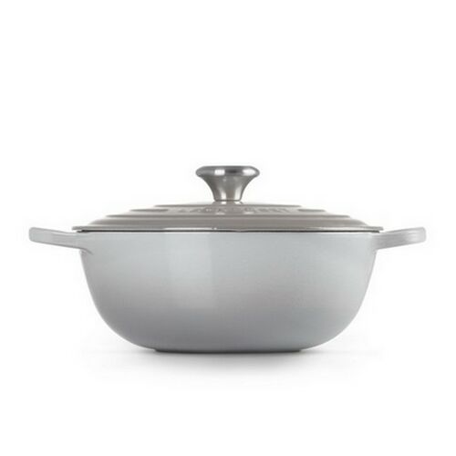 Le Creuset gietijzeren marmite - 26 cm / 4.1 liter - mist grey