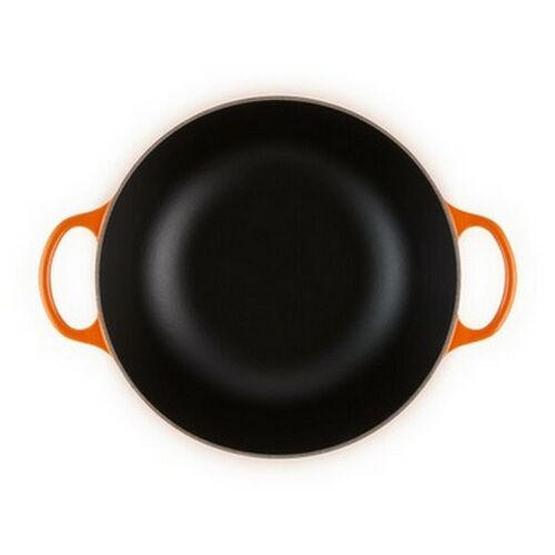 Le Creuset gietijzeren marmite - 26 cm / 4.1 liter - oranjerood
