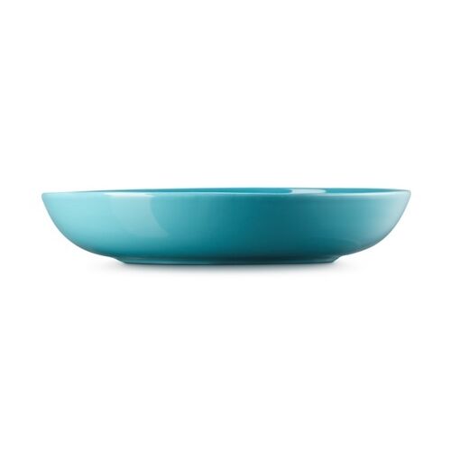 Le Creuset aardewerken diep bord - 22 cm - caribbean blue