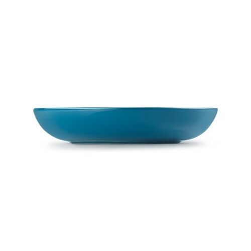 Le Creuset aardewerken diep bord - 22 cm - deep teal