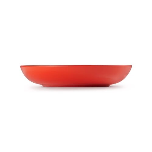 Le Creuset aardewerken diep bord - 22 cm - kersenrood