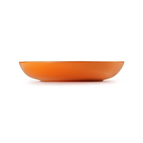 Le Creuset aardewerken diep bord - 22 cm - oranjerood