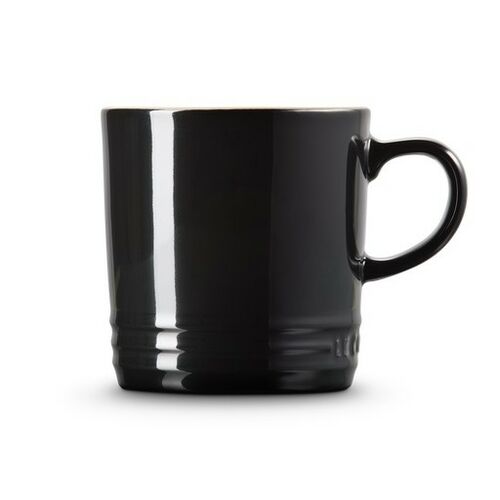 Le Creuset aardewerken mok - 0.35 liter - ebbenzwart