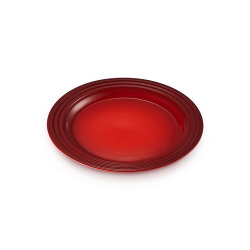 Le Creuset aardewerken ontbijtbord - 22 cm - kersenrood
