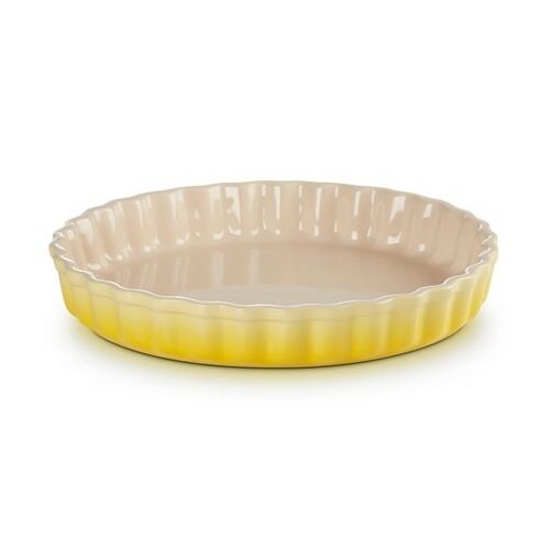 Le Creuset aardewerken taartvorm - 28 cm - soleil