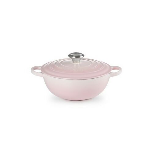 Le Creuset gietijzeren marmite - 24 cm / 3.1 liter - shell pink