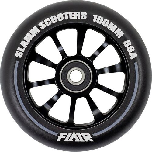 Slamm Flair stuntstep wiel - 100 mm - zwart