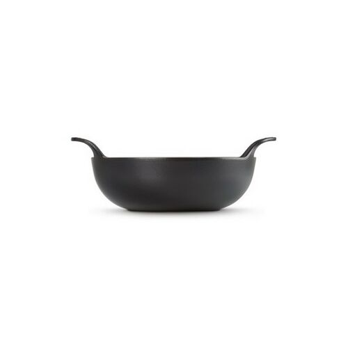 Balti Dish in Geëmailleerd Gietijzer Mat Zwart 24 cm / 2.7L