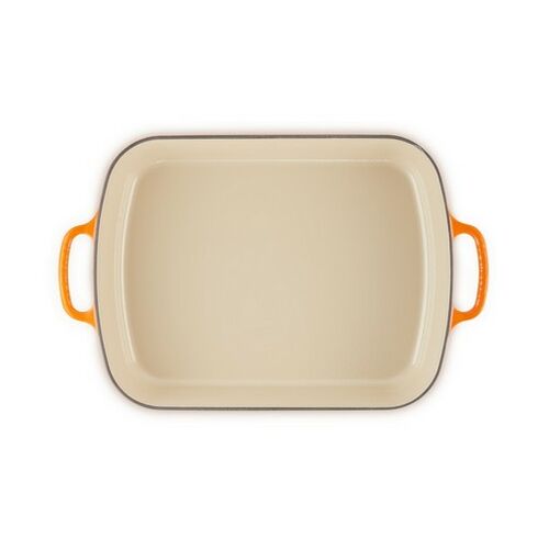 Le Creuset gietijzeren braadslede 33 cm / 4.9 liter - oranjerood