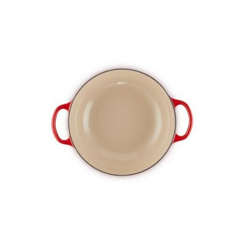 Le Creuset gietijzeren marmite - 22 cm / 2.2 liter - kersenrood