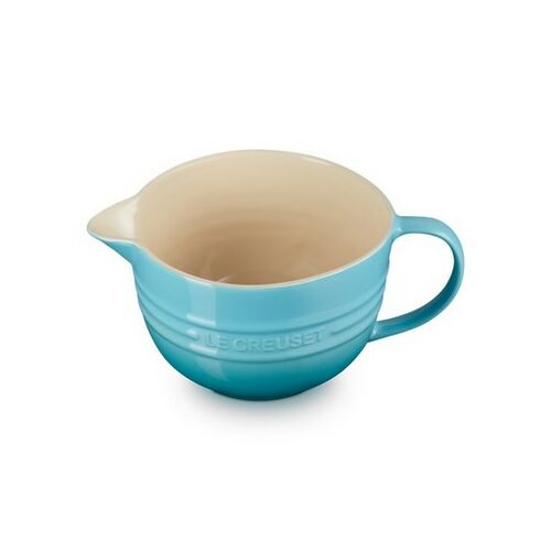 Le Creuset aardewerken mengkom - 2 liter - caribbean blue