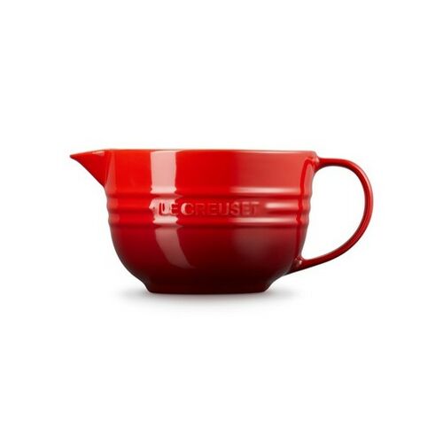Le Creuset aardewerken mengkom - 2 liter - kersenrood