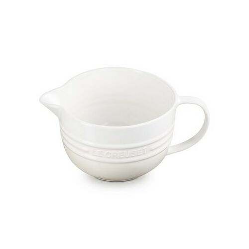 Le Creuset aardewerken mengkom 2 liter - meringue