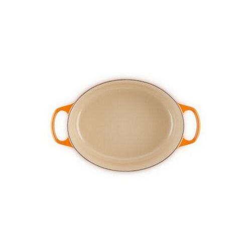 Le Creuset gietijzeren ovale braadpan 27 cm / 4.1 liter - oranjerood