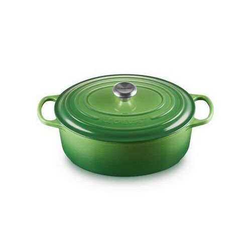 Le Creuset gietijzeren ovale braadpan - 29 cm / 4.7 liter - bamboo