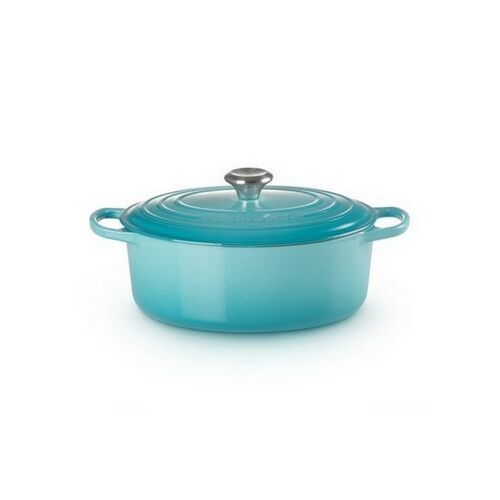 Le Creuset gietijzeren ovale braadpan - 29 cm / 4.7 liter - deep teal [CLONE]