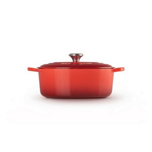 Le Creuset gietijzeren ovale braadpan 29 cm / 4.7 liter - kersenrood