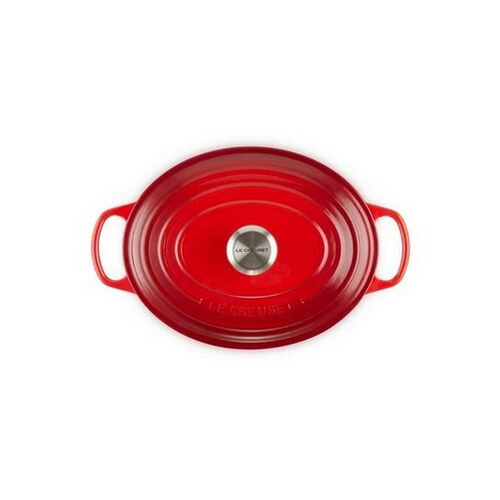 Le Creuset gietijzeren ovale braadpan 29 cm / 4.7 liter - kersenrood