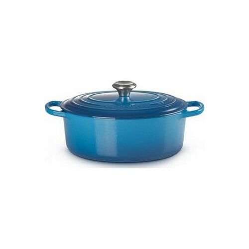 Le Creuset gietijzeren ovale braadpan 29 cm / 4.7 liter - marseille blauw