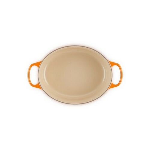 Le Creuset gietijzeren ovale braadpan 29 cm / 4.7 liter - oranjerood