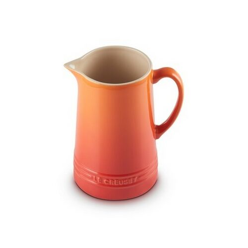 Le Cereuset aardewerken schenkkan - oranjerood