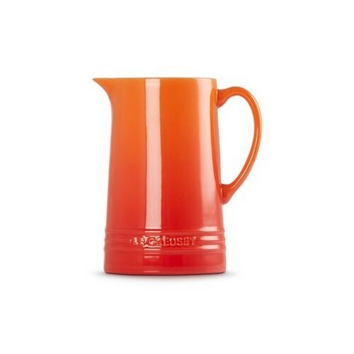 Le Cereuset aardewerken schenkkan - oranjerood
