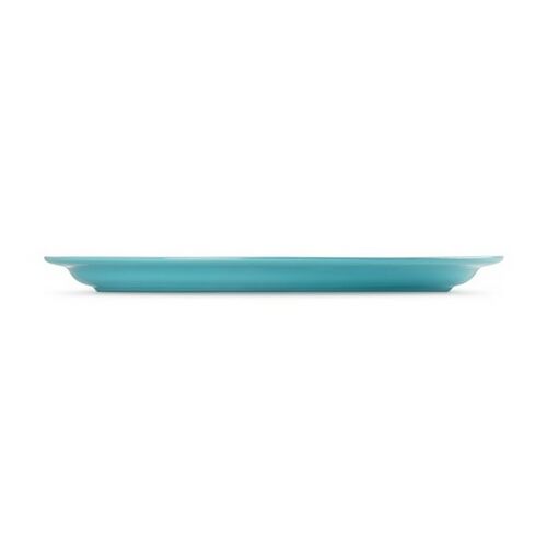 Le Creuset aardewerken ovale serveerschaal - 46 cm - caribbean blue
