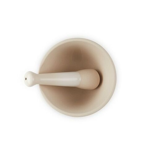 Le Creuset aardewerken vijzel - meringue