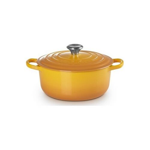 Le Creuset gietijzeren ronde braadpan 20 cm / 2.4 liter - mat zwart [CLONE]