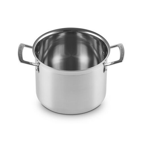 Kookpan met Pastamand in RVS Zilver 20 cm / 5L
