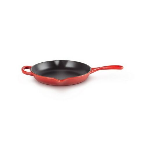 Le Creuset ronde gietijzeren skillet - 23 cm - kersenrood