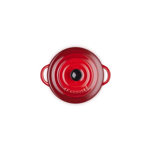 Le Creuset aardewerken mini-braadpan - 10 cm / 0.25 liter - kersenrood