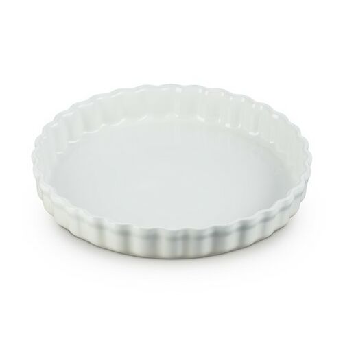 Le Creuset aardewerken taartvorm - 24 cm - meringue