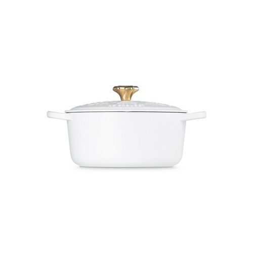 Le Creuset gietijzeren ronde braadpan 24 cm / 4.2 liter - Xmas - Artichaut [CLONE]