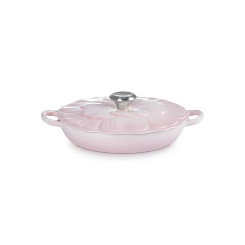 Le Creuset gietijzeren campagnard 26 cm / 2.2 liter bloesem - shell pink blo