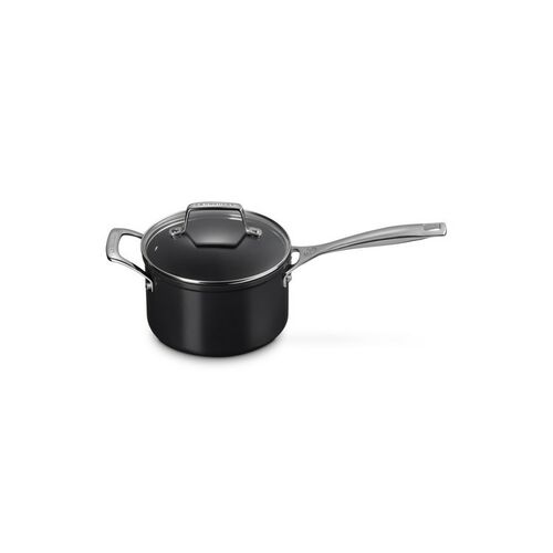 Le Creuset Essential Non-Stick Ceramic steelpan met glazen deksel - 18 cm / 2.8 liter