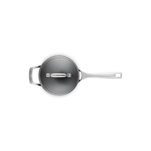 Le Creuset Essential Non-Stick Ceramic steelpan met glazen deksel - 18 cm / 2.8 liter