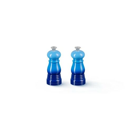 Le Creuset peper- en zoutmolen set - 11 cm - azure