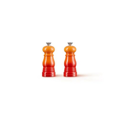 Le Creuset peper- en zoutmolen Small - 11 cm - oranjerood