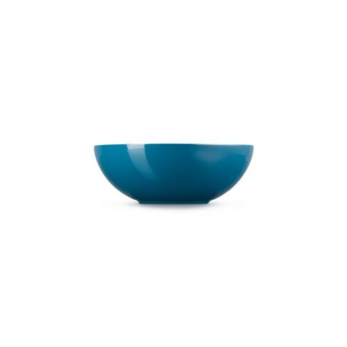 Le Creuset aardewerken serveerbowl - 24 cm - deep teal