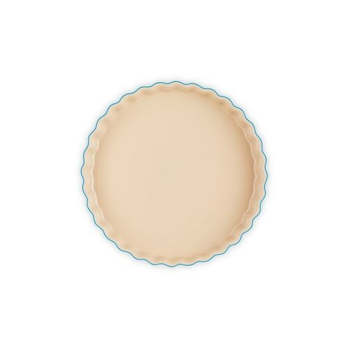 Le Creuset aardewerken taartvorm - 28 cm - azure