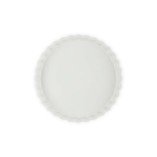 Le Creuset aardewerken taartvorm - 28 cm - meringue